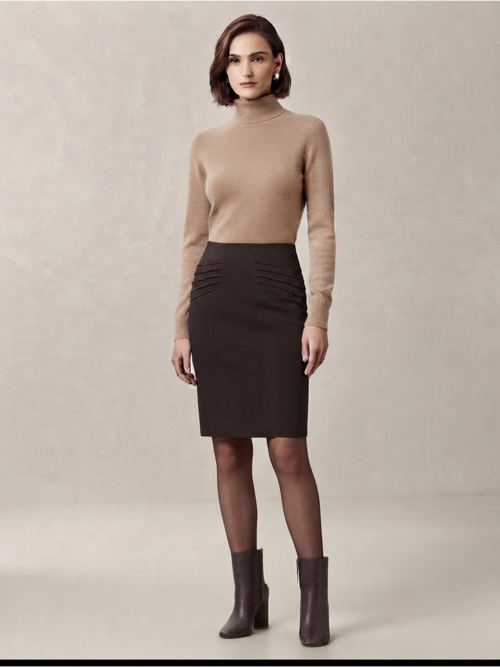 Grace Brown Dress Skirt